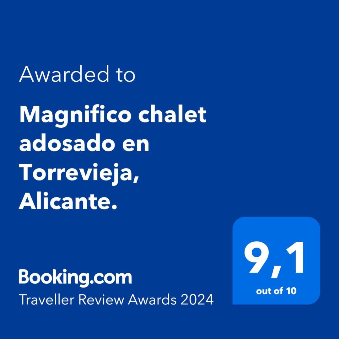 Magnifico Chalet Adosado En Torrevieja, Alicante. Екстериор снимка